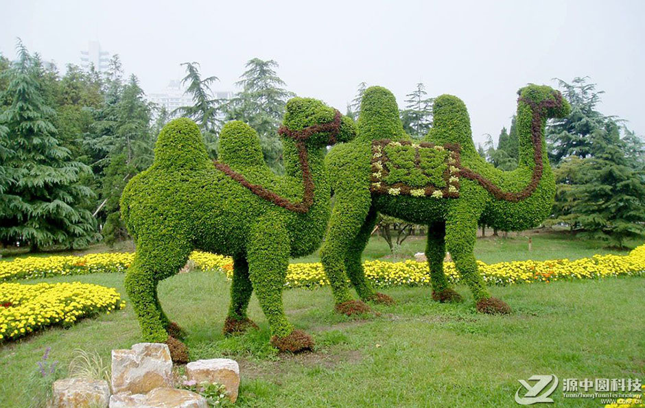 公園植物景觀雕塑定制